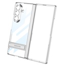 Galaxy Z Fold 7 Kılıf Kamera Korumalı Şeffaf Tasarımlı Zore Lego Standlı Kapak - 9