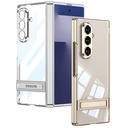 Galaxy Z Fold 7 Kılıf Kamera Korumalı Şeffaf Tasarımlı Zore Lego Standlı Kapak - 10