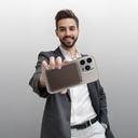 Benks MP15 ArmorGo M-safe Şarj Özellikli Ultra İnce ArmorTint Serisi Aramid Fiber Powerbank 15W 5000mAh - 3