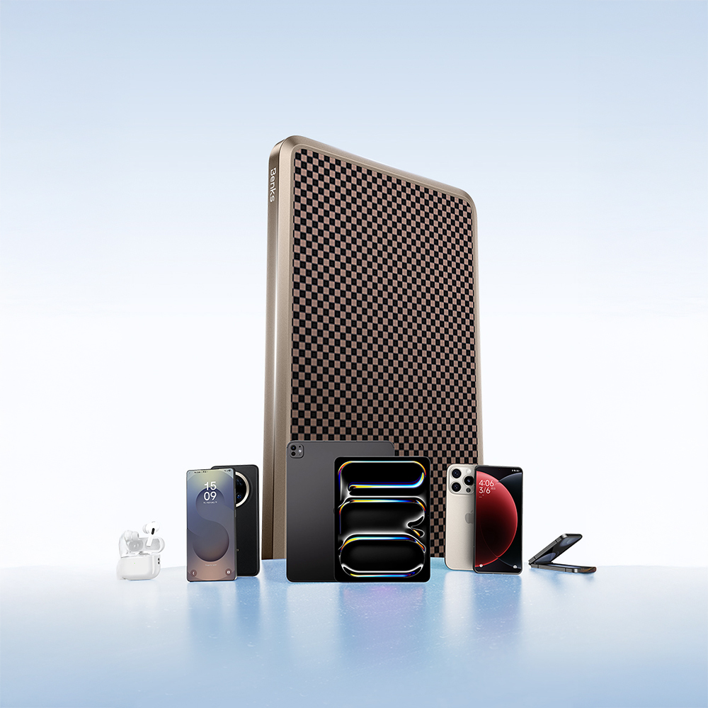 Benks MP15 ArmorGo M-safe Şarj Özellikli Ultra İnce ArmorTint Serisi Aramid Fiber Powerbank 15W 5000mAh - 4