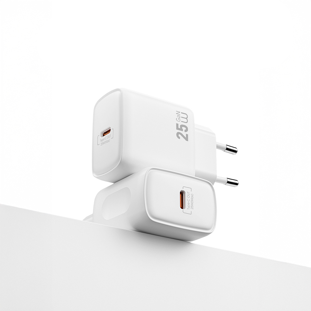 Wiwu Wi-G016 Essen Serisi GaN Tech PD Hızlı Şarj Özellikli Şarj Başlığı 25W - 5