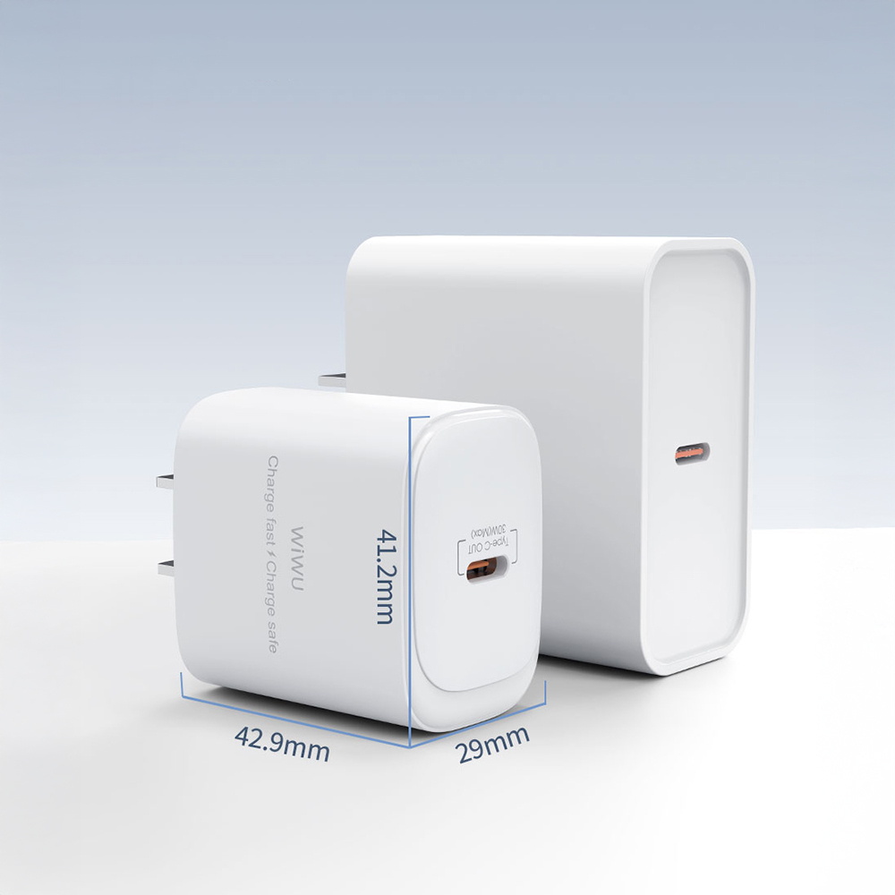 Wiwu Wi-G008 Essen Serisi GaN Tech PD Hızlı Şarj Özellikli Şarj Başlığı 30W - 7