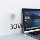 Wiwu Wi-G008 Essen Serisi GaN Tech PD Hızlı Şarj Özellikli Şarj Başlığı 30W - 9