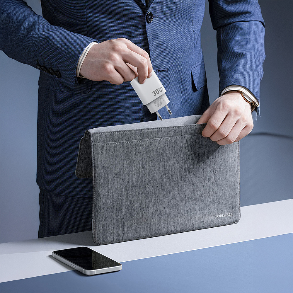 Wiwu Wi-G008 Essen Serisi GaN Tech PD Hızlı Şarj Özellikli Şarj Başlığı 30W - 10