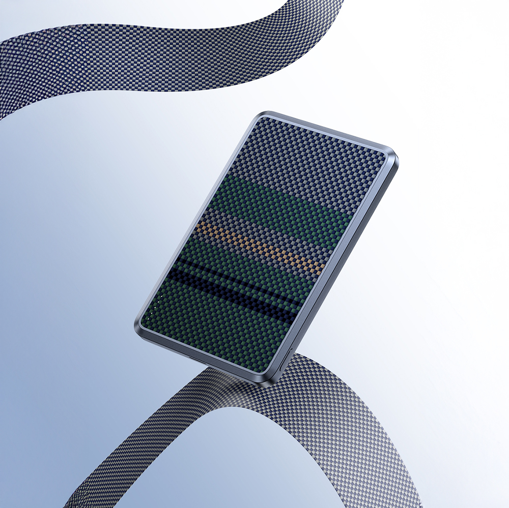 Benks MP15 ArmorGo M-safe Şarj Özellikli Ultra İnce Aurora Serisi Aramid Fiber Powerbank 15W 5000mAh - 2