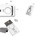 Lenyes PW0006D PD 20W Hızlı Şarj Özellikli Kartlıklı Standlı Wireless Powerbank 15W 5000mAh - 3