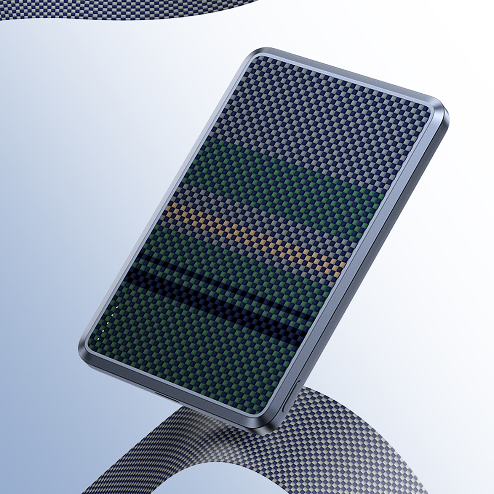 Benks MP16 ArmorGo M-safe Şarj Özellikli Ultra İnce Aurora Serisi Aramid Fiber Powerbank 15W 10000mAh - 2