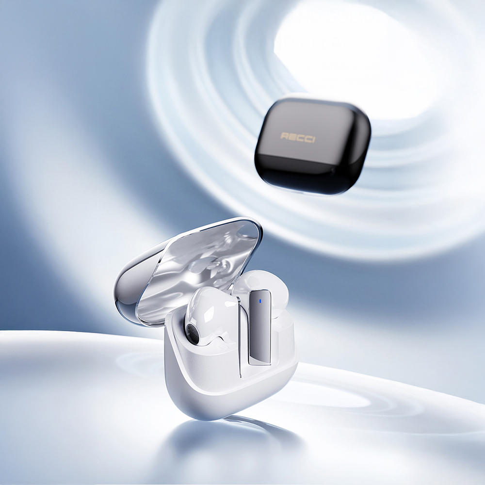 Recci REP-W80 Hi-Fi Ses Kaliteli TWS Kulak İçi Bluetooth v5.3 Kulaklık - 1