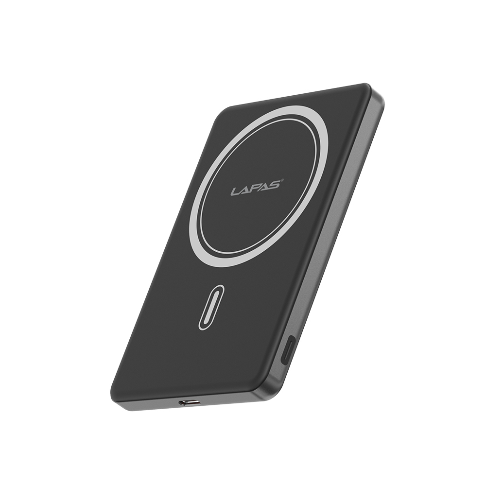 Lapas LP-PW003 Ultra İnce Hızlı Şarj Özellikli Wireless Powerbank 5000mAh 15W - 5