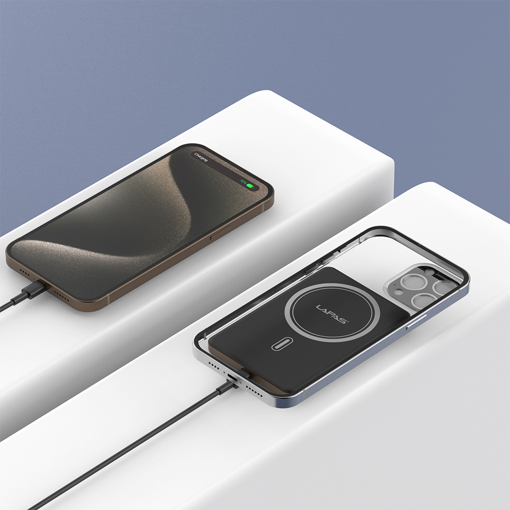 Lapas LP-PW003 Ultra İnce Hızlı Şarj Özellikli Wireless Powerbank 5000mAh 15W - 12