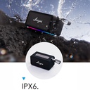 Lenyes S875 Elegance Serisi RGB Işıklı Taşınabilir Su Geçirmez TWS Bluetooth Hoparlör v5.3 40W - 2