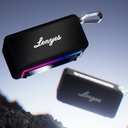 Lenyes S875 Elegance Serisi RGB Işıklı Taşınabilir Su Geçirmez TWS Bluetooth Hoparlör v5.3 40W - 3