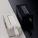 Lenyes S875 Elegance Serisi RGB Işıklı Taşınabilir Su Geçirmez TWS Bluetooth Hoparlör v5.3 40W - 8