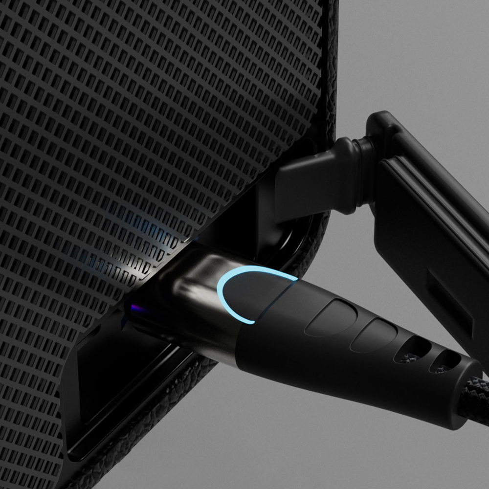 Lenyes S876 Supreme Serisi RGB Işıklı Taşınabilir Su Geçirmez TWS Bluetooth Hoparlör v5.3 45W - 11