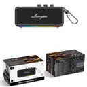 Lenyes S876 Supreme Serisi RGB Işıklı Taşınabilir Su Geçirmez TWS Bluetooth Hoparlör v5.3 45W - 15