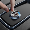 Lenyes CA60 Hızlı Şarj Özellikli Dual Type-C + USB-A Portlu Mini Araç Şarj Aleti PD 45W - 3