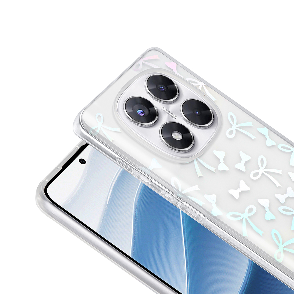 Xiaomi Redmi Note 14 Pro 4G Uyumlu Kılıf Şeffaf Figürlü Zore Folk Sert Kapak - 8