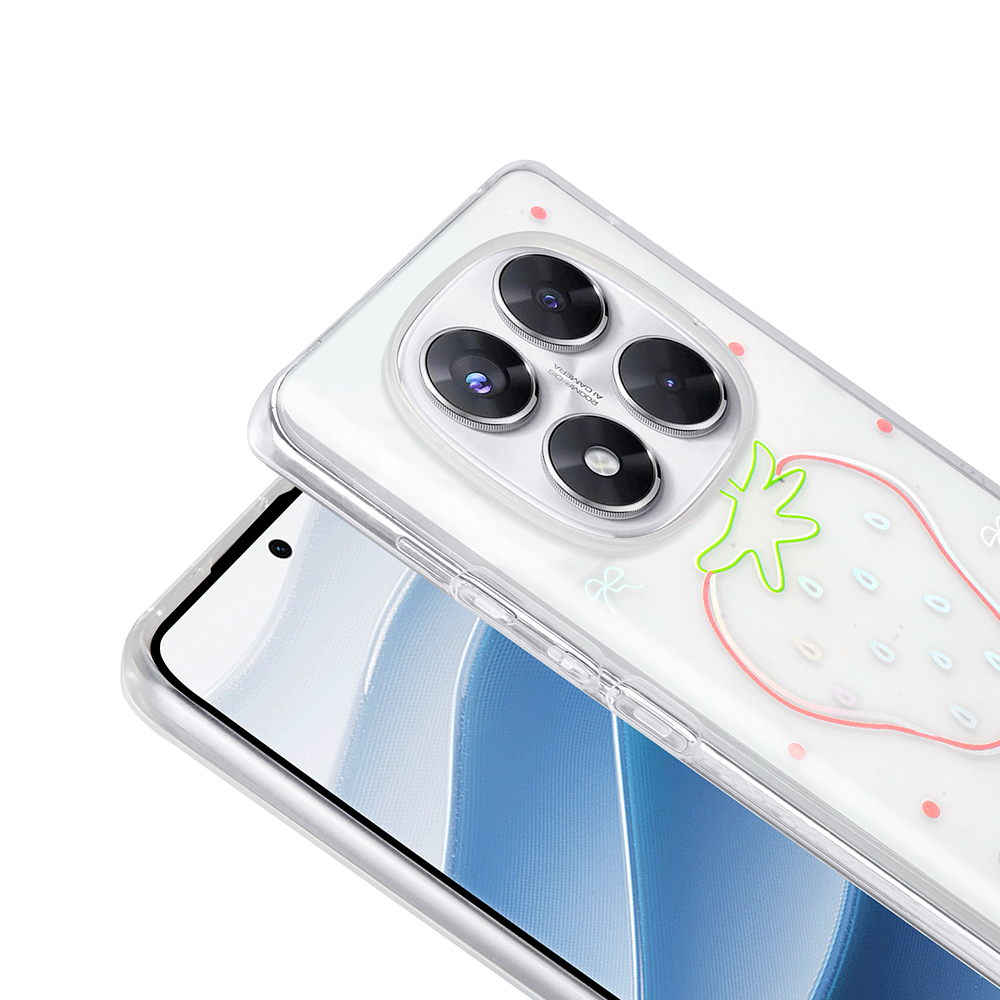 Xiaomi Redmi Note 14 Pro 4G Uyumlu Kılıf Şeffaf Figürlü Zore Folk Sert Kapak - 10