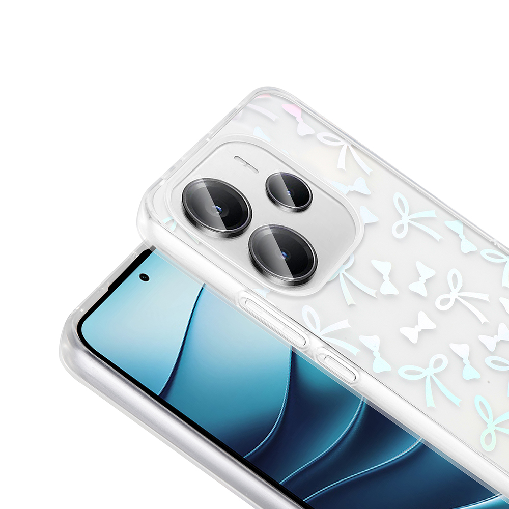 Xiaomi Redmi Note 14 4G Uyumlu Kılıf Şeffaf Figürlü Zore Folk Sert Kapak - 9