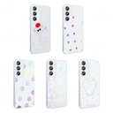 Samsung Galaxy S24 FE Uyumlu Kılıf Şeffaf Figürlü Zore Folk Sert Kapak - 11