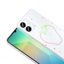 Samsung Galaxy A06 Uyumlu Kılıf Şeffaf Figürlü Zore Folk Sert Kapak - 9