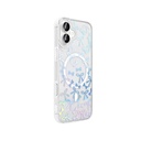 Apple iPhone 16 Uyumlu Kılıf M-Safe Şarj Özellikli Şeffaf Zore Folk Sert Kapak - 5