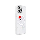 Apple iPhone 15 Pro Uyumlu Kılıf M-Safe Şarj Özellikli Şeffaf Zore Folk Sert Kapak - 2