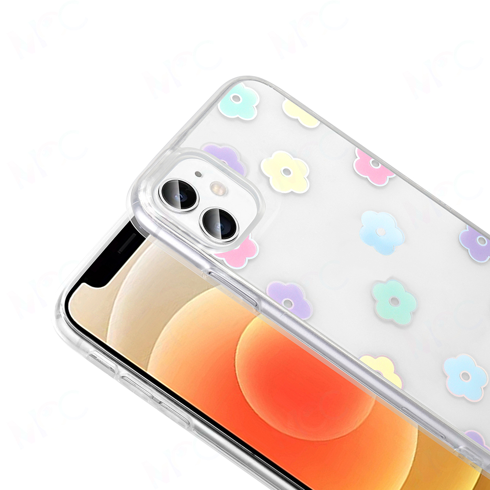 Apple iPhone 11 Uyumlu Kılıf Şeffaf Figürlü Zore Folk Sert Kapak - 10