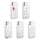 Apple iPhone 11 Uyumlu Kılıf Şeffaf Figürlü Zore Folk Sert Kapak - 11