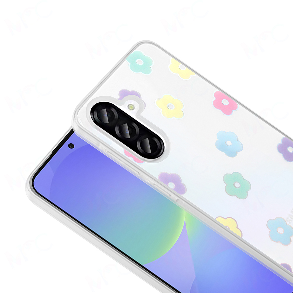 Samsung Galaxy A36 Uyumlu Kılıf Şeffaf Figürlü Zore Folk Sert Kapak - 8