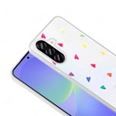 Samsung Galaxy A36 Uyumlu Kılıf Şeffaf Figürlü Zore Folk Sert Kapak - 10