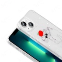 Apple iPhone 14 Uyumlu Kılıf Şeffaf Figürlü Zore Folk Sert Kapak - 6