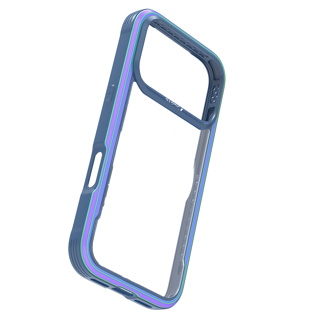 Apple iPhone 17 Pro Max Kılıf M-safe Şarj Özellikli Airbagli Raptic Shield Serisi Şeffaf Arka Yüzey Kapak - 10