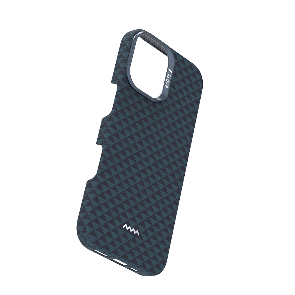 Apple iPhone 17 Kılıf M-safe Şarj Özellikli Raptic Aramid Skin Origin Serisi Kapak - 14