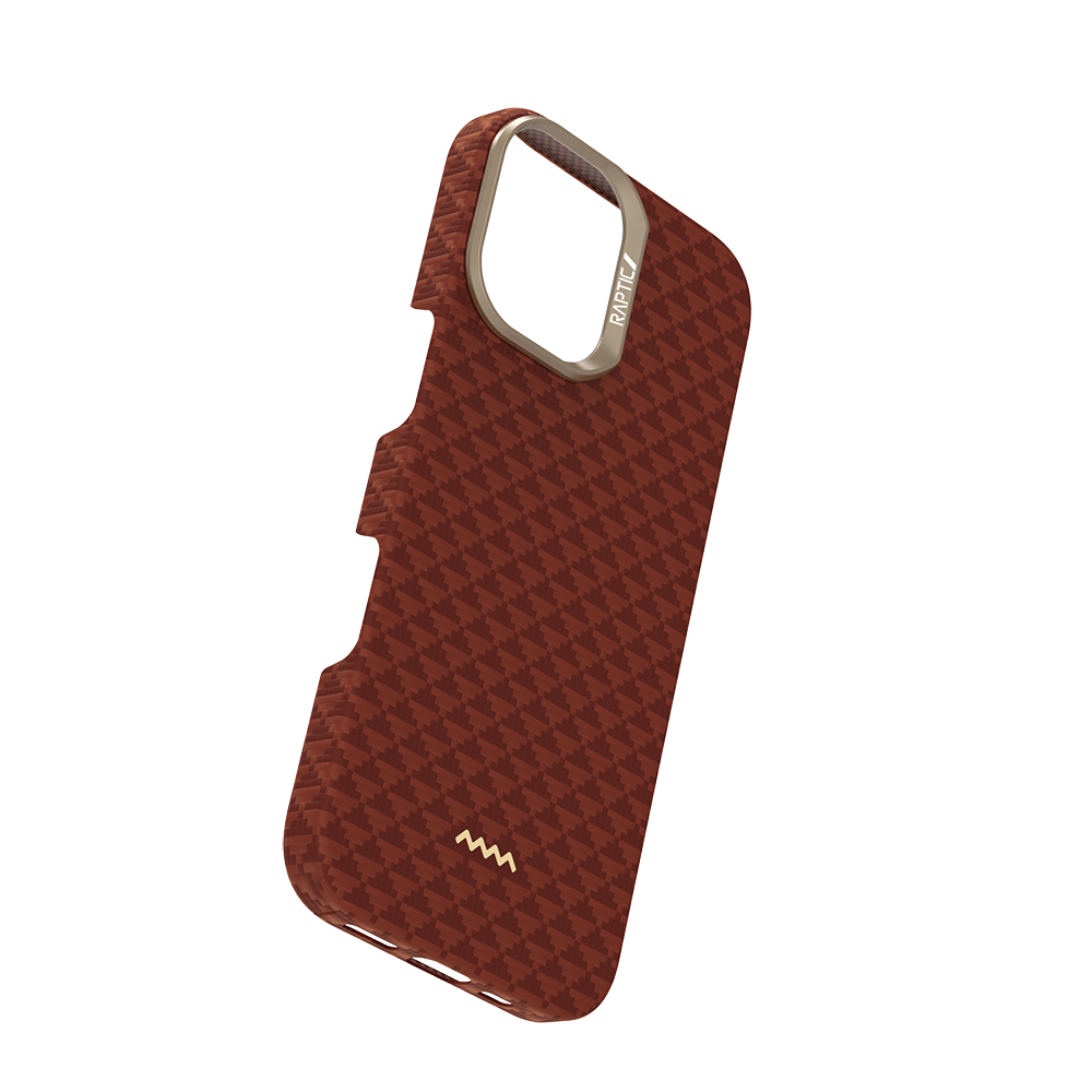 Apple iPhone 17 Kılıf M-safe Şarj Özellikli Raptic Aramid Skin Origin Serisi Kapak - 15