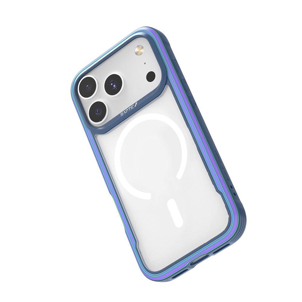 Apple iPhone 17 Pro Kılıf M-safe Şarj Özellikli Airbagli Raptic Shield Serisi Şeffaf Arka Yüzey Kapak - 7