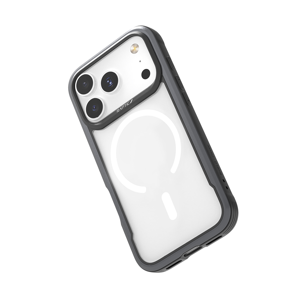 Apple iPhone 17 Pro Kılıf M-safe Şarj Özellikli Airbagli Raptic Shield Serisi Şeffaf Arka Yüzey Kapak - 8