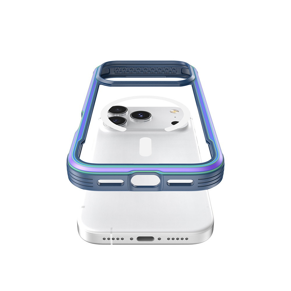 Apple iPhone 17 Pro Kılıf M-safe Şarj Özellikli Airbagli Raptic Shield Serisi Şeffaf Arka Yüzey Kapak - 11