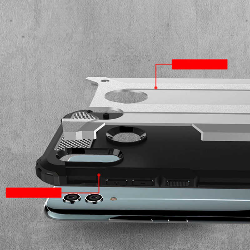 Huawei P Smart 2019 Uyumlu Kılıf Zore Crash Silikon Kapak - 2