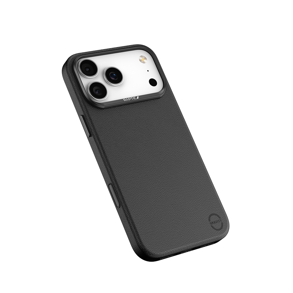 iPhone 17 Pro Kılıf M-Safe Şarj Özellikli Polimerik Deri Raptic Urban Nano Kapak - 8