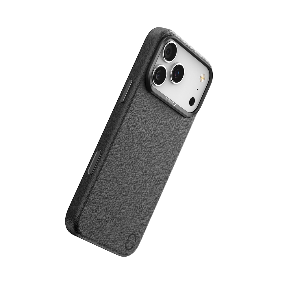 iPhone 17 Pro Kılıf M-Safe Şarj Özellikli Polimerik Deri Raptic Urban Nano Kapak - 9