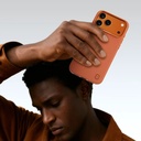 iPhone 17 Pro Kılıf M-Safe Şarj Özellikli Polimerik Deri Raptic Urban Nano Kapak - 17