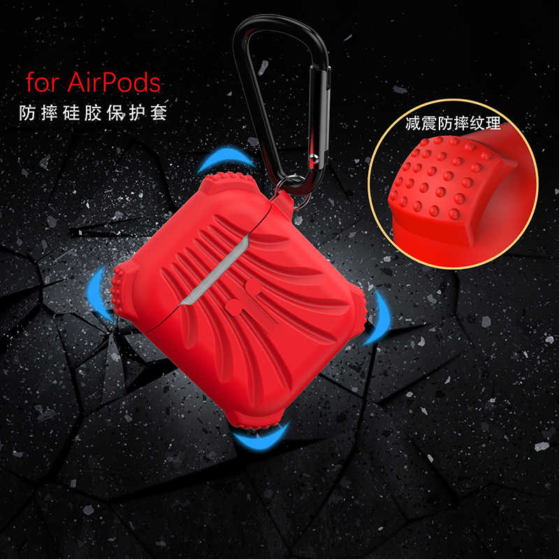 Apple Airpods Uyumlu Kılıf Zore Airbag 01 Silikon - 3