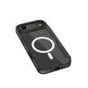 Apple iPhone 17 Air Kılıf M-Safe Şarj Özellikli Raptic Air Folio Şeffaf Kartlıklı Kapaklı Kılıf - 3