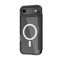 Apple iPhone 17 Air Kılıf M-Safe Şarj Özellikli Raptic Air Folio Şeffaf Kartlıklı Kapaklı Kılıf - 7