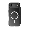 Apple iPhone 17 Air Kılıf M-Safe Şarj Özellikli Raptic Air Folio Şeffaf Kartlıklı Kapaklı Kılıf - 8