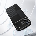 Apple iPhone 17 Pro Kılıf M-safe Şarj Özellikli Karbon Fiber Benks Montage Hybrid ArmorPro Kevlar Kapak - 7