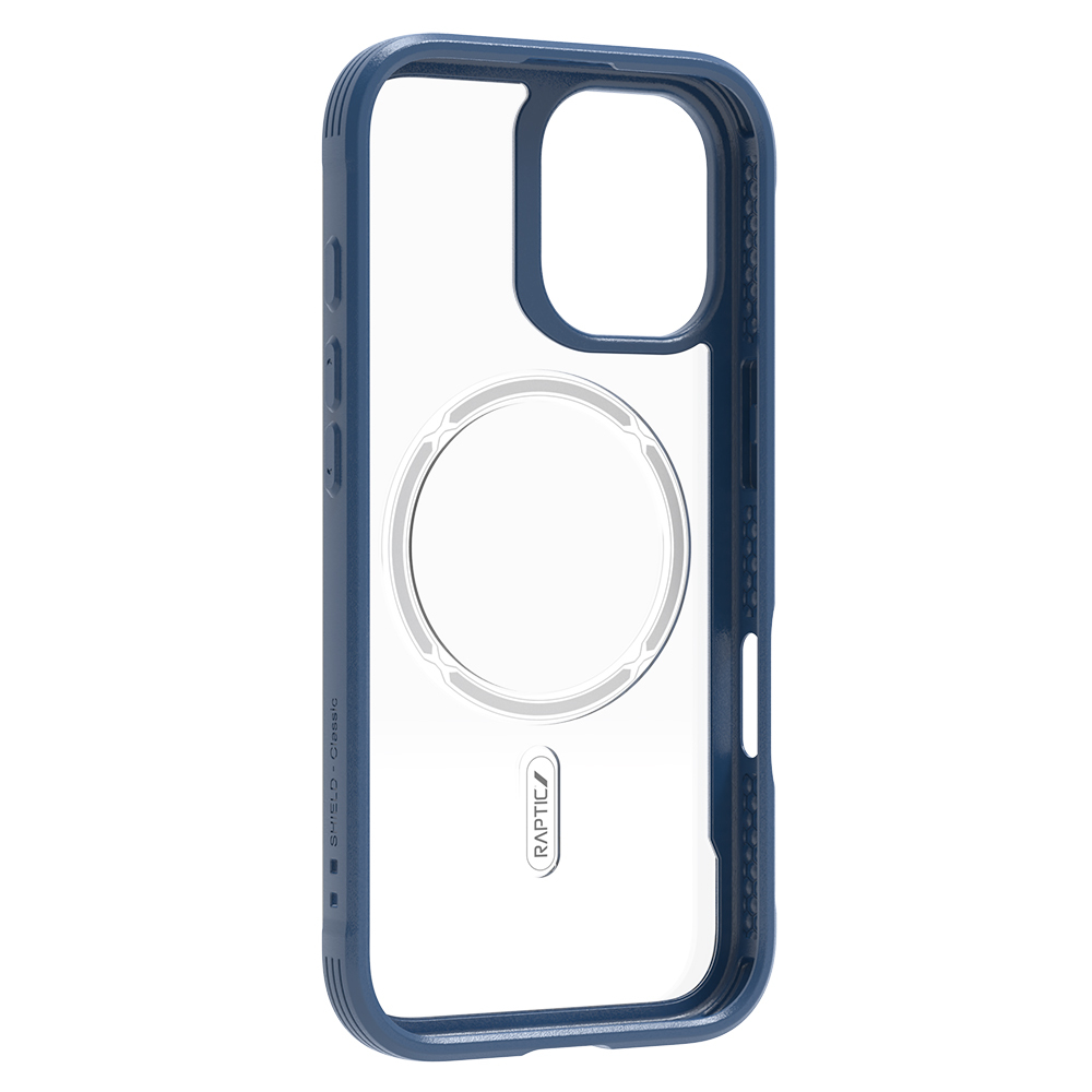 Apple iPhone 17 Kılıf M-safe Şarj Özellikli Airbagli Raptic Shield Serisi Şeffaf Arka Yüzey Kapak - 3