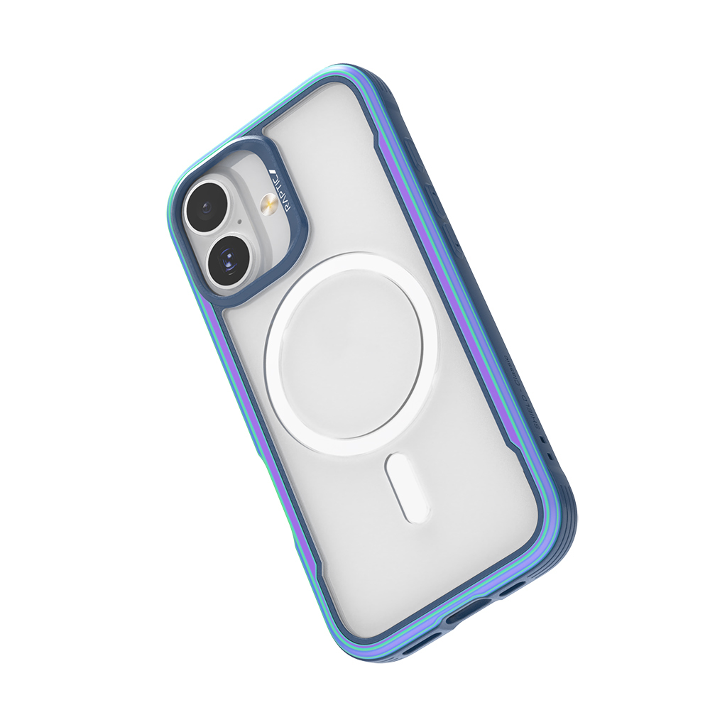 Apple iPhone 17 Kılıf M-safe Şarj Özellikli Airbagli Raptic Shield Serisi Şeffaf Arka Yüzey Kapak - 5