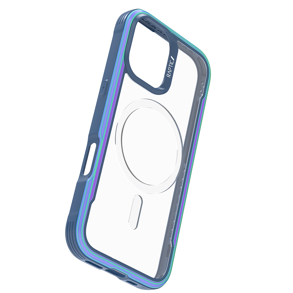 Apple iPhone 17 Kılıf M-safe Şarj Özellikli Airbagli Raptic Shield Serisi Şeffaf Arka Yüzey Kapak - 7